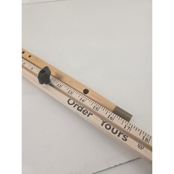 Vintage Style 17 Inch Wooden Flute Natural Finish Handmade Folk Flute - Picture 2 of 4